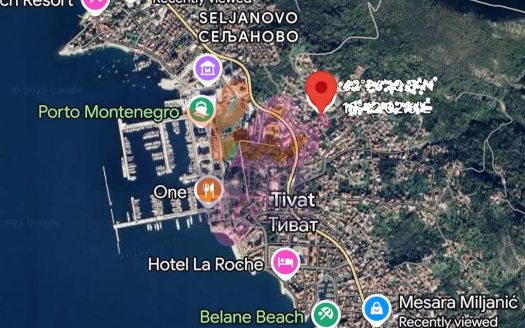 Mažina, Tivat: Sea View Detached House! – MRV0005236